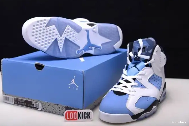 One Kick CT8529-410 Jordan UNC Air 6 0626
